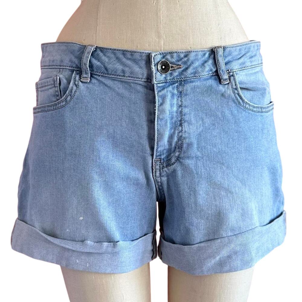 Womens Shorts Size 11 Denim Boyfriend Classic Retro Summer Indie Festival Skater